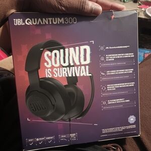 JBL Quantum 300 Black Headset